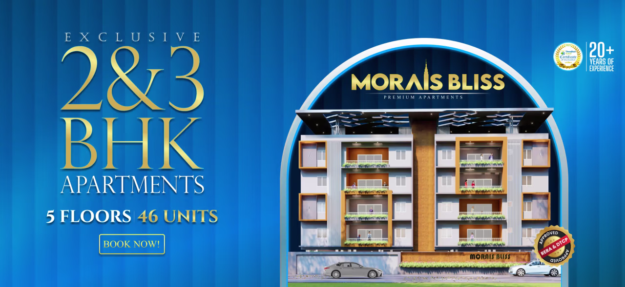 2 & 3 BHK Flats and Apartments for Sale in Trichy – Morais City
