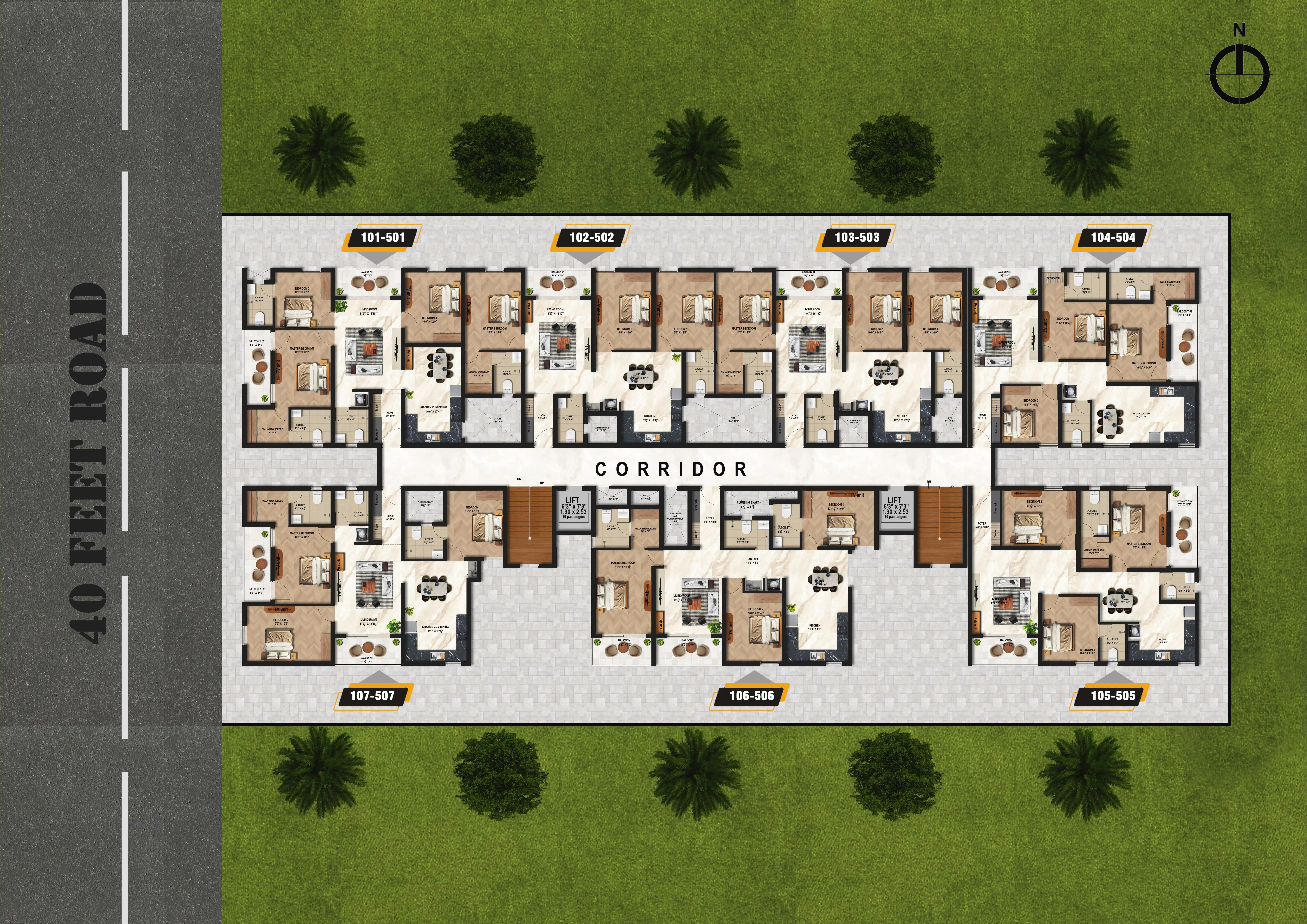 Floor Plan Blueprint