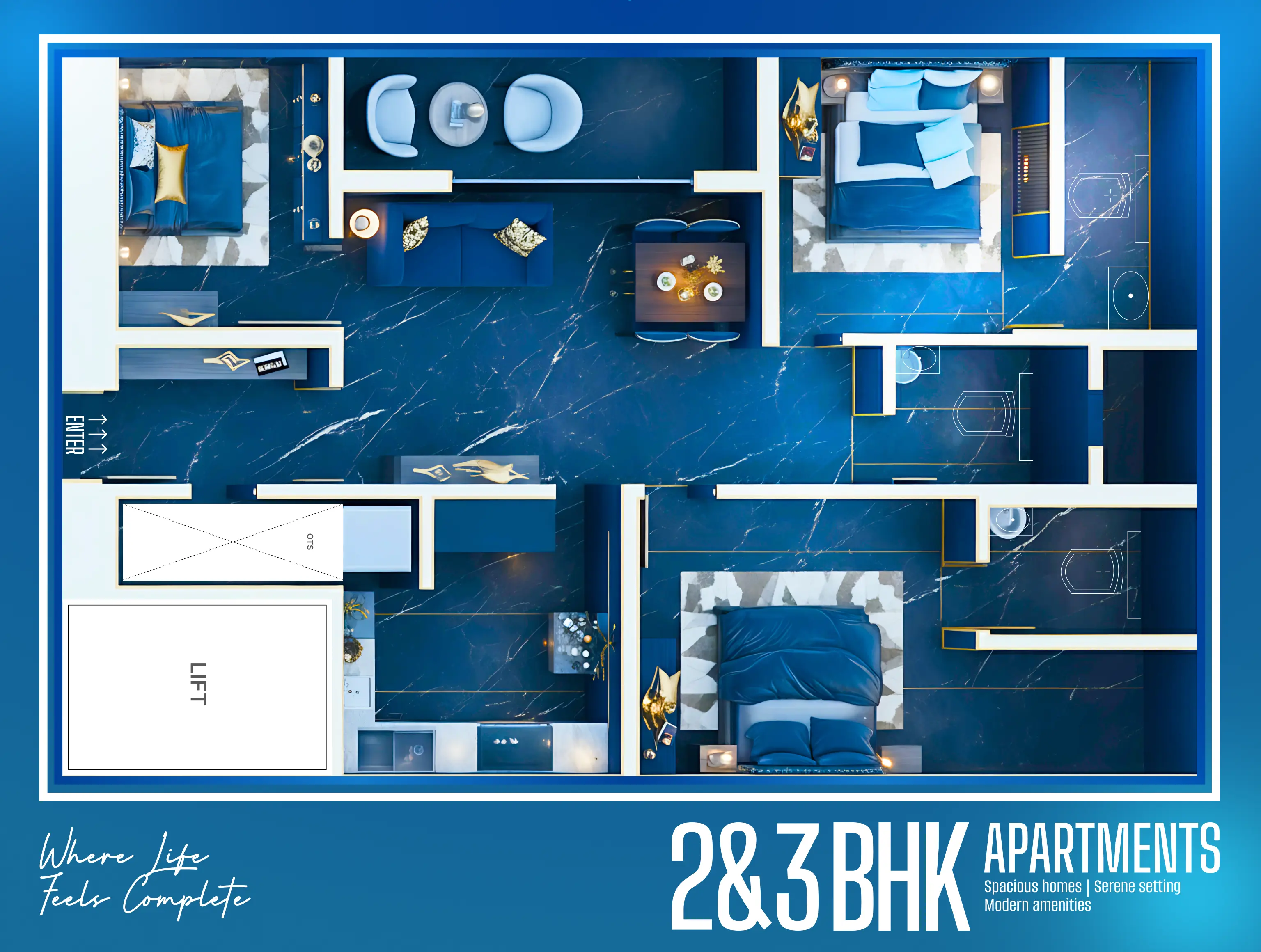 Morais tulip – Exterior View of Studio Apartment in Trichy