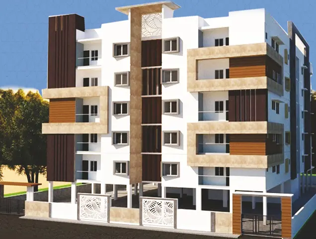 Morais Orchid – Exterior View of Studio Apartment in Trichy