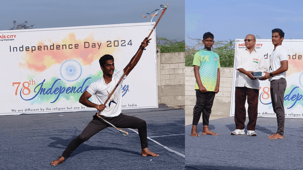 Silambam - 78th independence day