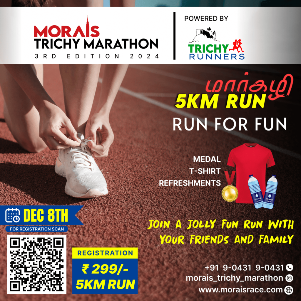 Every participant in the 5km run will receive a Bib, a T-shirt, a medal, and refreshments to recharge after the event. The goal is to promote health, well-being, and the joy of moving together as a community.