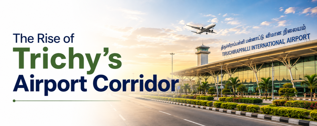 In Trichy, the airport corridor is emerging as one such growth destination.