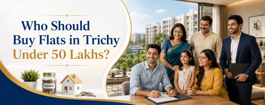 Flats under 50 lakhs are suitable for different types of buyers. First-time homebuyers can enter the property market without taking on an excessive financial burden.