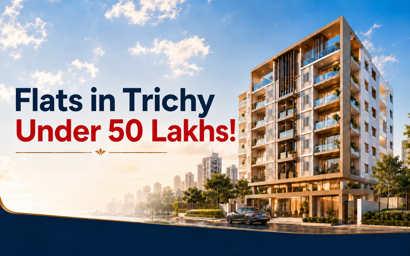 Flats in Trichy Under 50 Lakhs – Top Localities & Property Options