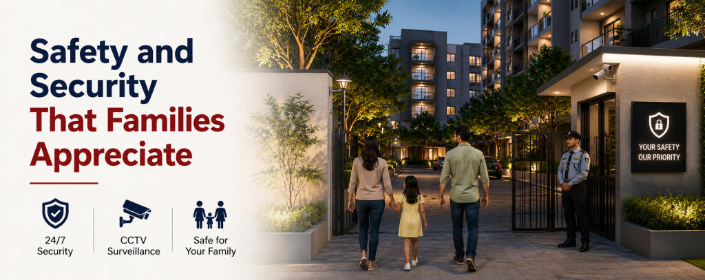 Morais Nestoria addresses this need through a secure residential environment that gives residents greater peace of mind.