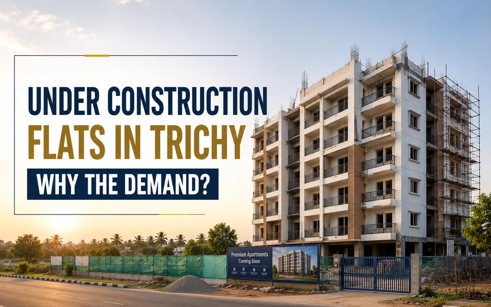 Exploring the Benefits of Under Construction Flats in Trichy
