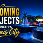 Explore upcoming projects in Trichy at Morais City, including studio, 2 BHK, 3 BHK, high-rise, and luxury apartments near Trichy International Airport.