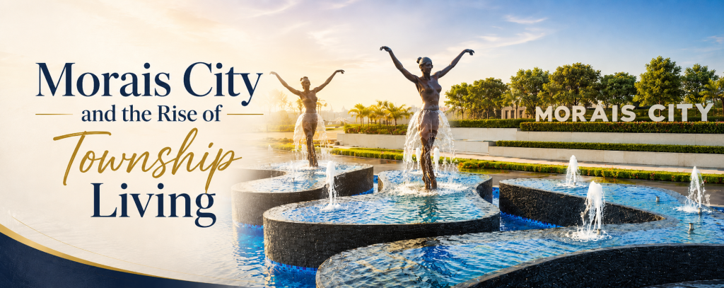 One of the examples of Trichy’s changing real estate landscape is Morais City. Located near Trichy International Airport, Morais City brings together residential spaces, commercial developments, lifestyle amenities, entertainment, sports, green surroundings, and business infrastructure within a planned township environment.