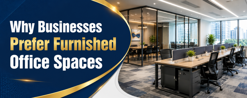 A furnished office space near airport offers the additional benefit of both convenience and readiness. Businesses get a professional setup in a strong location without having to invest heavily in setup work.
