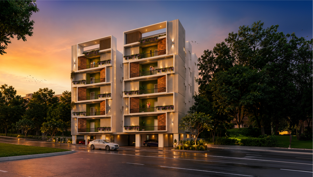 Morais Opal offers 35 exclusive residences across 5 floors, with 7 homes on each floor. The project focuses on spacious 3 BHK apartments, low-density living, better privacy, and enhanced comfort.