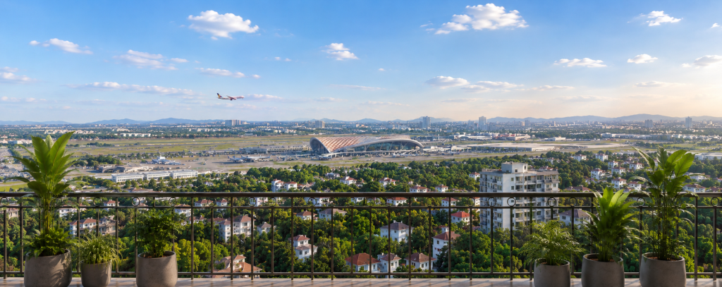 One of the greatest advantages of living in a high-rise apartment is the view.