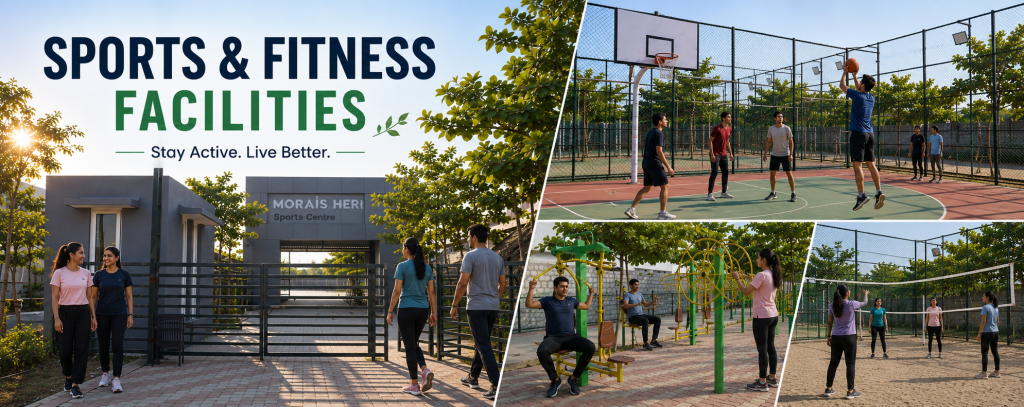 Choose apartments in Trichy where fitness facilities, sports coaching and extracurricular activities are available within the community.