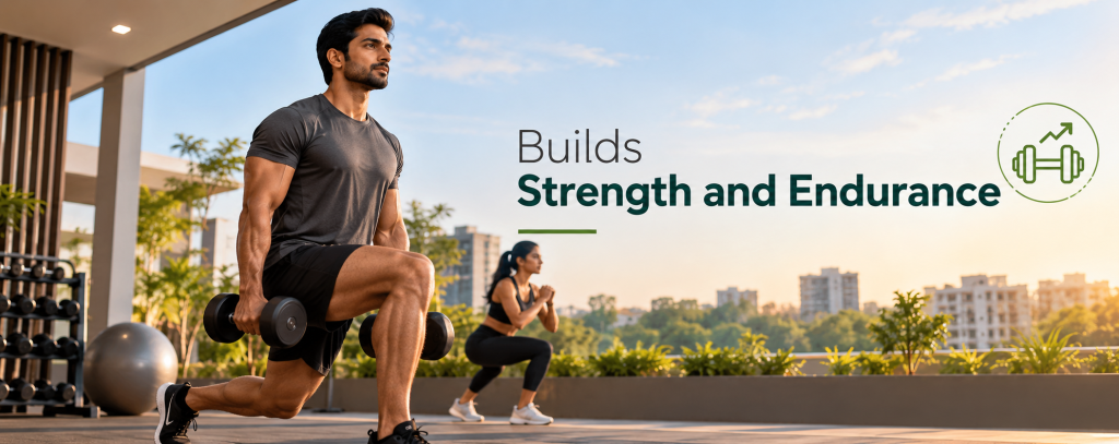 Regular walking, jogging and running can gradually improve muscular endurance, particularly in the legs and core. As your fitness develops, distances that once seemed difficult can become more manageable.