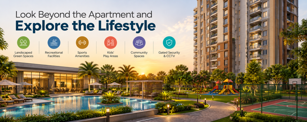 Morais City is a 360+ acre self-sustained township in Trichy that brings together residential developments, recreational facilities, landscaped surroundings, and community spaces.