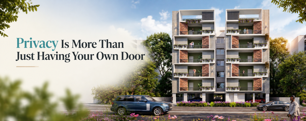 This is where projects with independent apartment planning and no shared walls can offer a significant advantage.