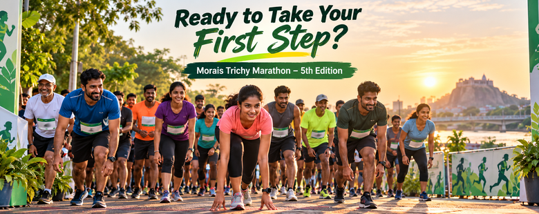 The Morais Trichy Marathon – 5th Edition brings together families, students, professionals, fitness enthusiasts and first-time runners for a day focused on health, community and the social cause “Go Clean. Go Green.”
