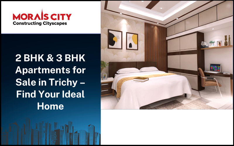 If you're looking for a 2 BHK apartment for sale in Trichy or a 3 BHK apartment for sale in Trichy, there are a wide range of choices across the city to suit every lifestyle and budget.