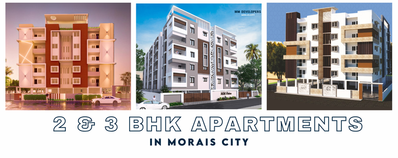 Morais City presents a curated selection of premium flats designed to suit diverse lifestyles, combining comfort, elegance, and strategic location. Explore some of the standout 2 & 3 BHK residential projects.