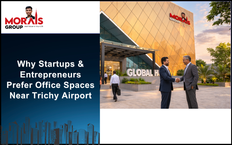 Why Startups & Entrepreneurs Prefer Office Spaces Near Trichy Airport