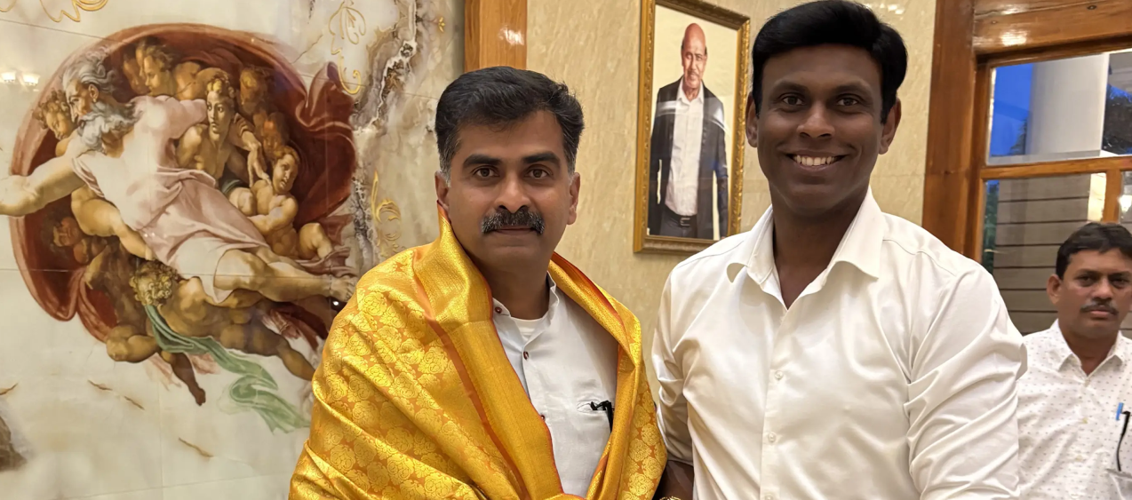 Mr. Durai Vaiko for joining us at Morais City and sharing his vision for Trichy’s development.