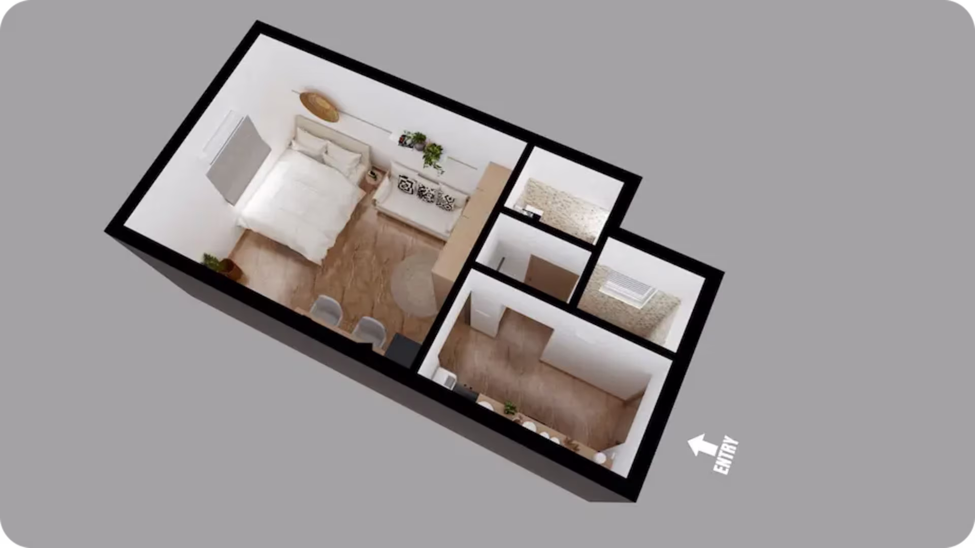 Orchid Apartment Floor Plan — Trichy Morais City
